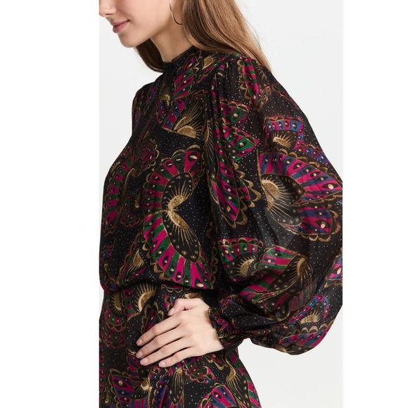 FARM Rio Butterfly Sky Mini Dress - Picture 5 of 11